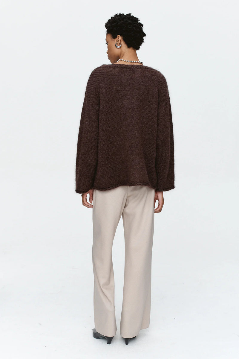 Marle Maye Jumper - Chocolate