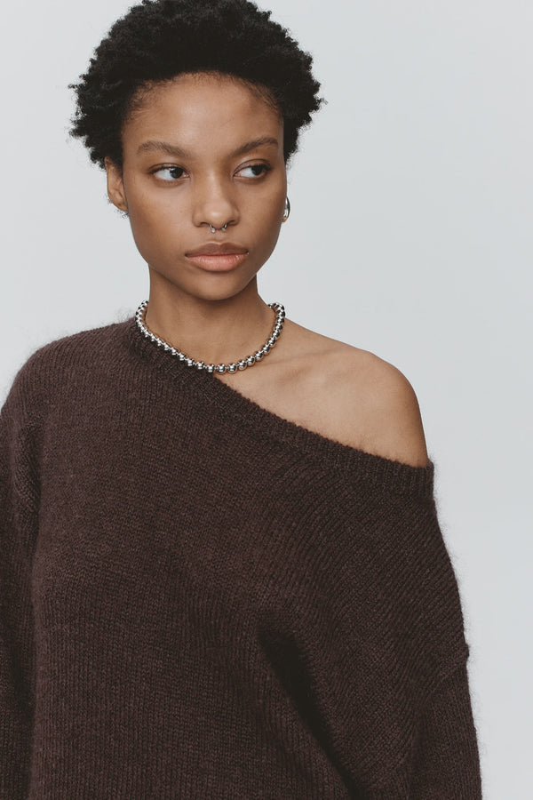 Marle Maye Jumper - Chocolate