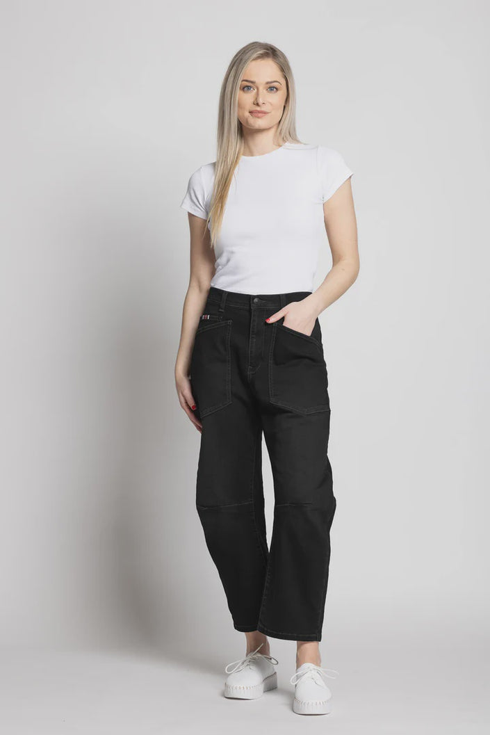 LTB Jeans Marlow Barrel Jeans - Black Wash