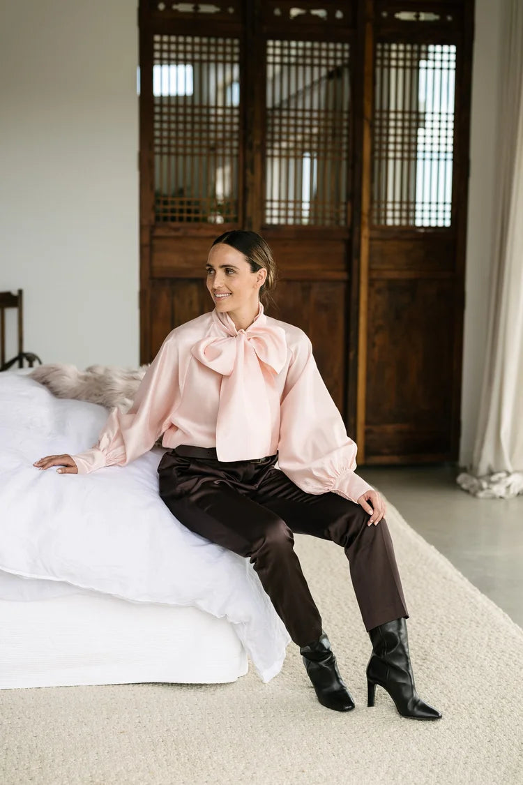M.A. Dainty Pinot Pant - Mahogany