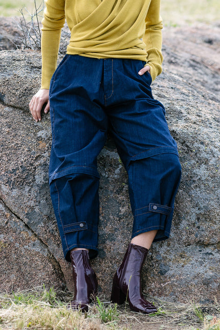 M.A. Dainty Trucker Jean - Denim/Denim