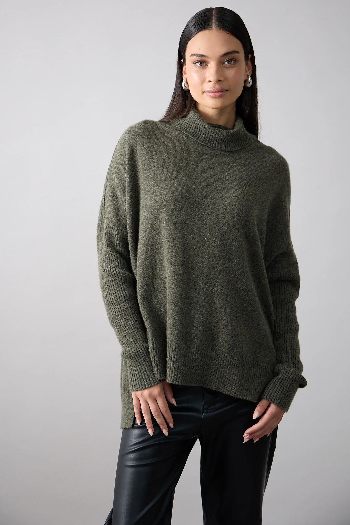 Mia Fratino Gigi Step Rollneck - Military