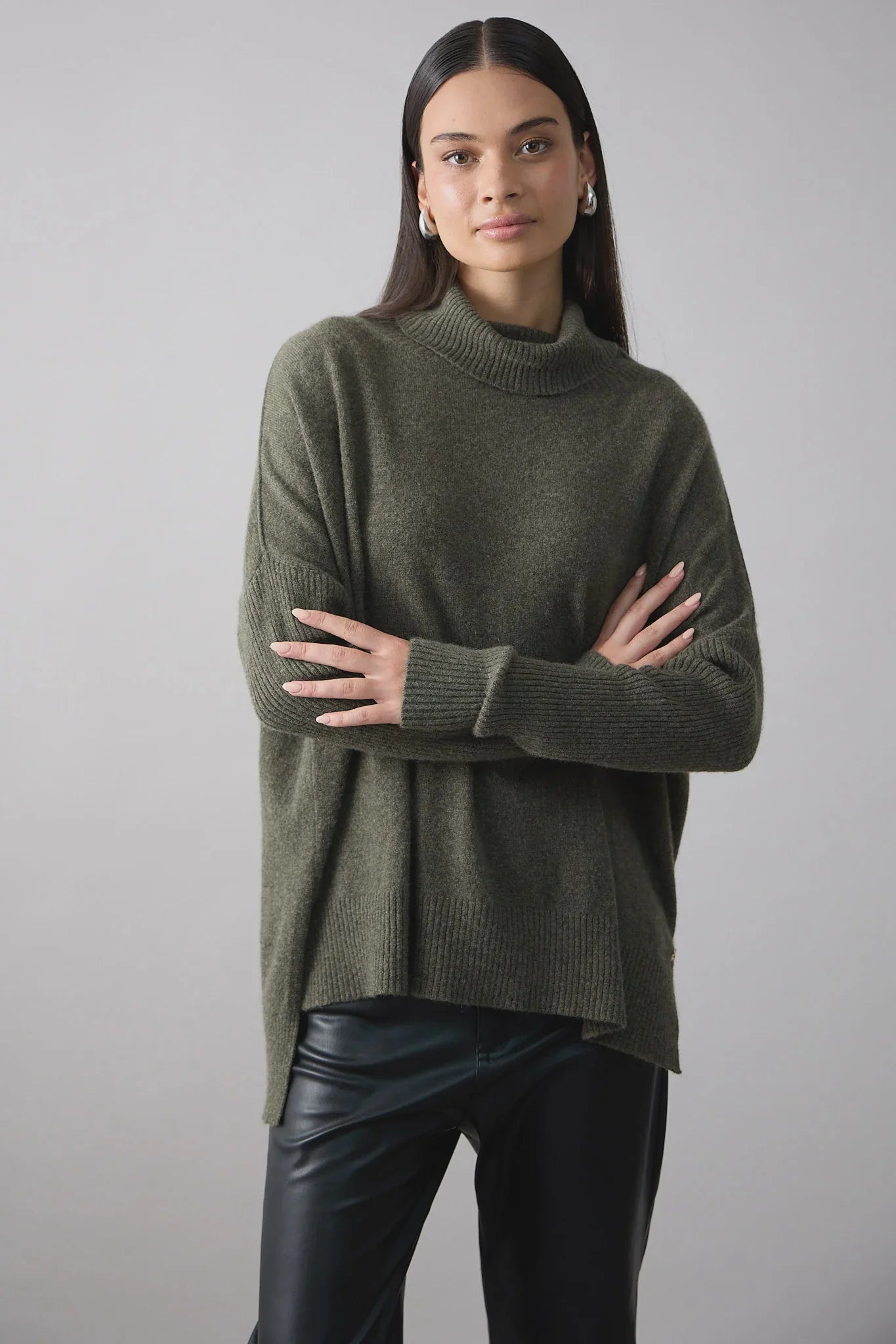 Mia Fratino Gigi Step Rollneck - Military