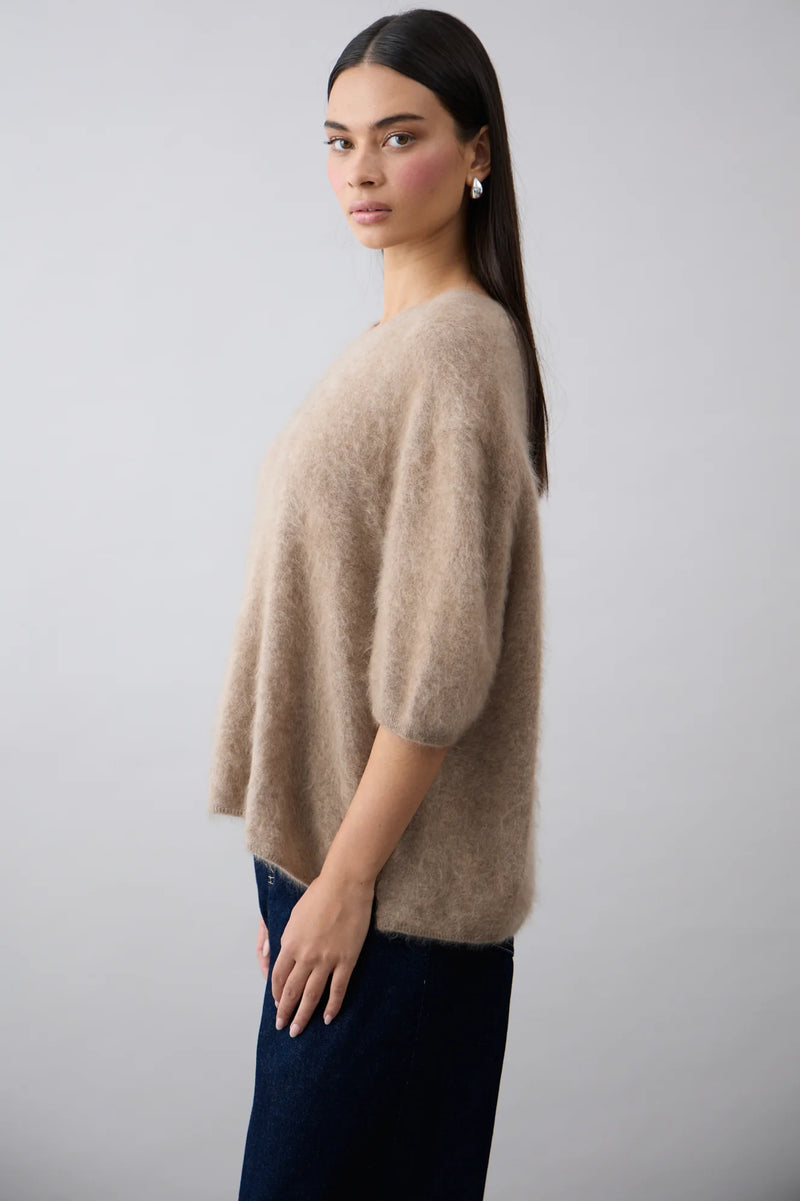 Mia Fratino Erika Tee - Biscuit