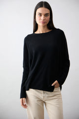 Mia Fratino Boyfriend Crew - Jet Black