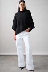 Mia Fratino Brushed Poncho - JET