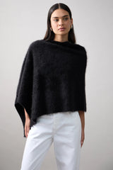 Mia Fratino Brushed Poncho - JET