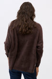 Mia Fratino Macy Cardi - Dark Chocolate