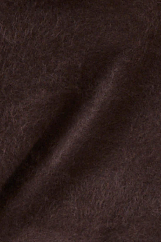 Mia Fratino Macy Cardi - Dark Chocolate