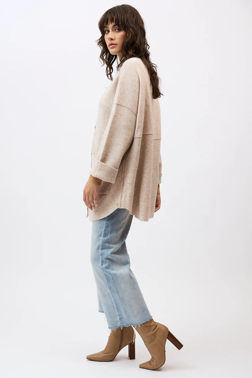 Mia Fratino Brixton Jacket - Bone