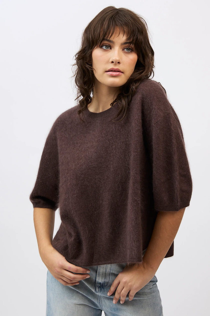 Mia Fratino Eliza Tee - Dark Chocolate