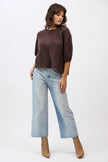Mia Fratino Eliza Tee - Dark Chocolate