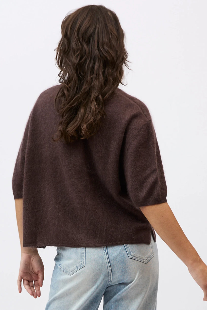 Mia Fratino Eliza Tee - Dark Chocolate