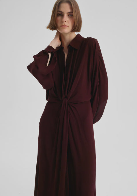 Morrison Florian Shirt Dress - Pinot