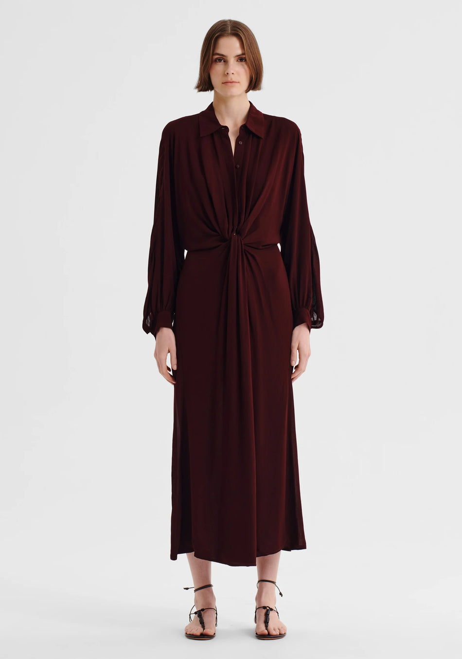 Morrison Florian Shirt Dress - Pinot