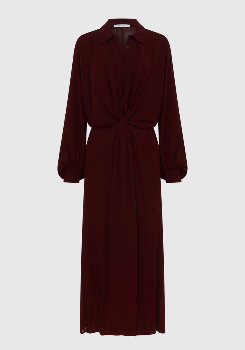 Morrison Florian Shirt Dress - Pinot