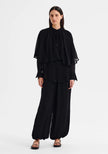 Morrison Miranda Cape Shirt - Black