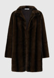 Morrison Stevie Fur Coat - Espresso