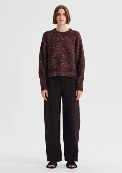 Morrison Zoe Knit Pullover - Boysenberry