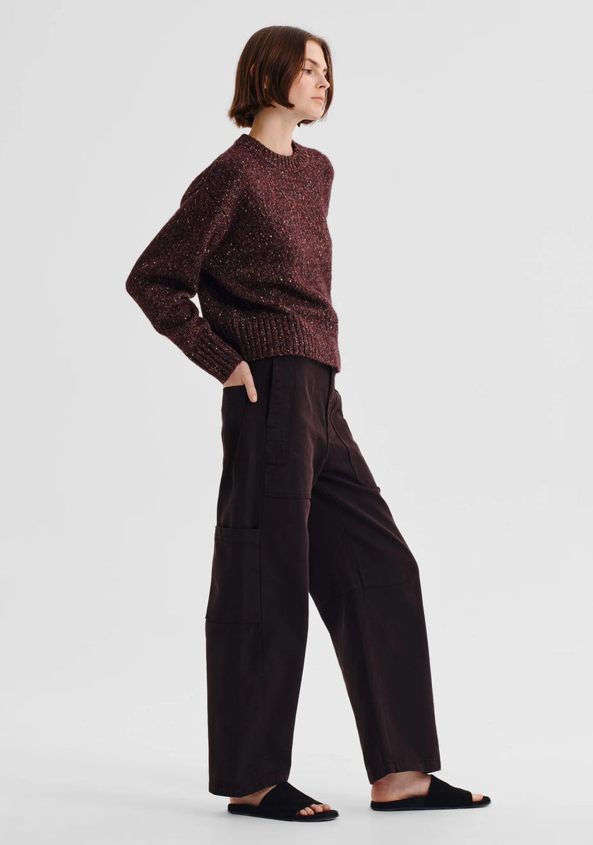 Morrison Zoe Knit Pullover - Boysenberry