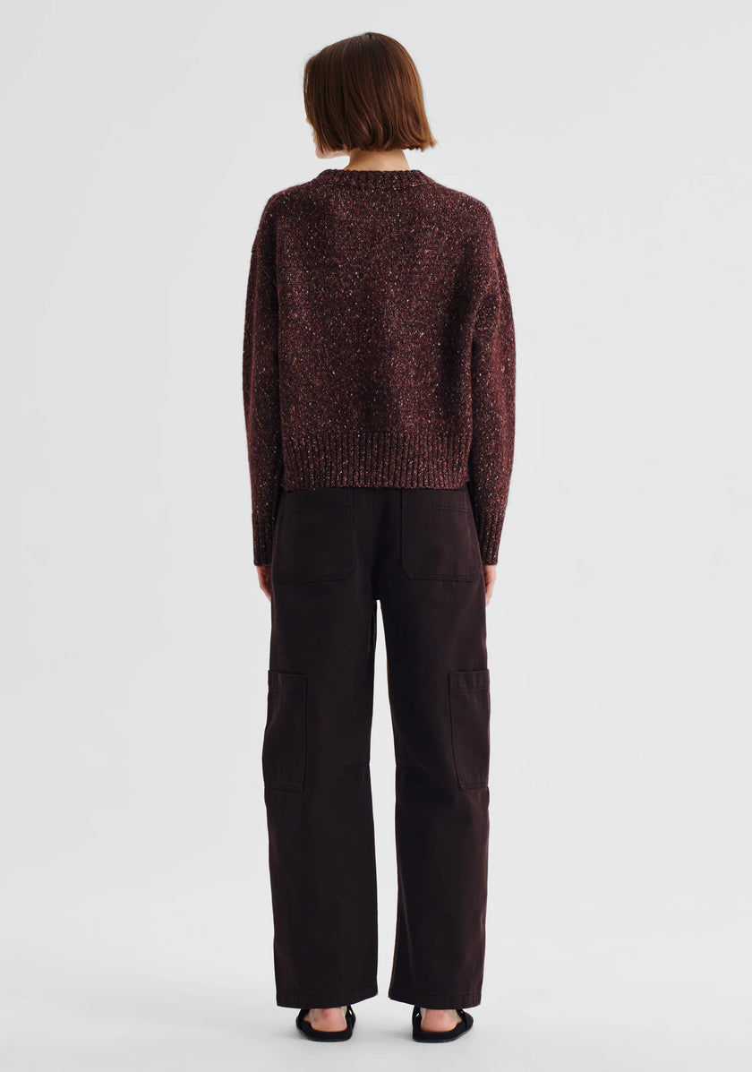 Morrison Zoe Knit Pullover - Boysenberry