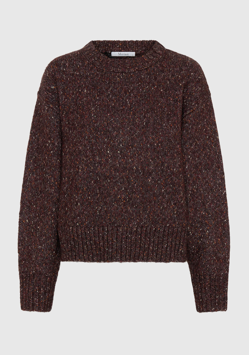 Morrison Zoe Knit Pullover - Boysenberry