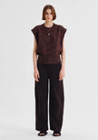 Morrison Zoe Knit Vest  - Boysenberry
