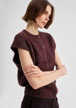 Morrison Zoe Knit Vest  - Boysenberry