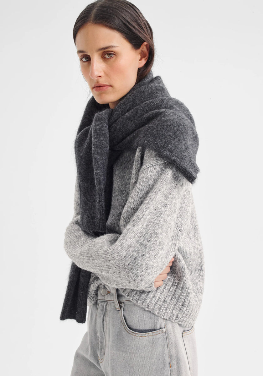 Morrison Zoe Knit Pullover - Grey Marle