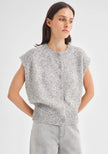 Morrison Zoe Knit Vest - Grey Marle