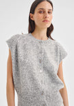 Morrison Zoe Knit Vest - Grey Marle
