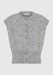 Morrison Zoe Knit Vest - Grey Marle