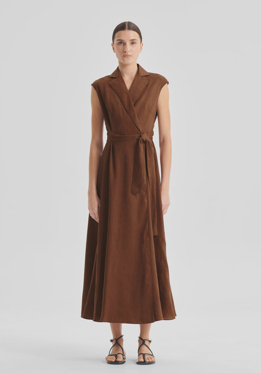 Morrison Vera Wrap Dress - Hazel