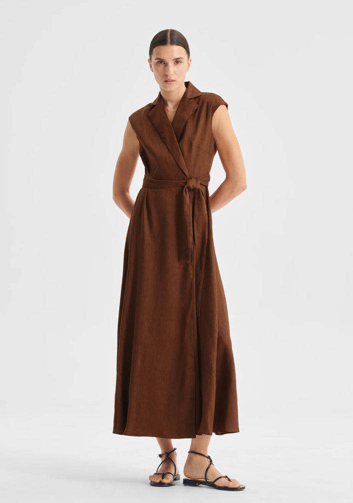Morrison Vera Wrap Dress - Hazel