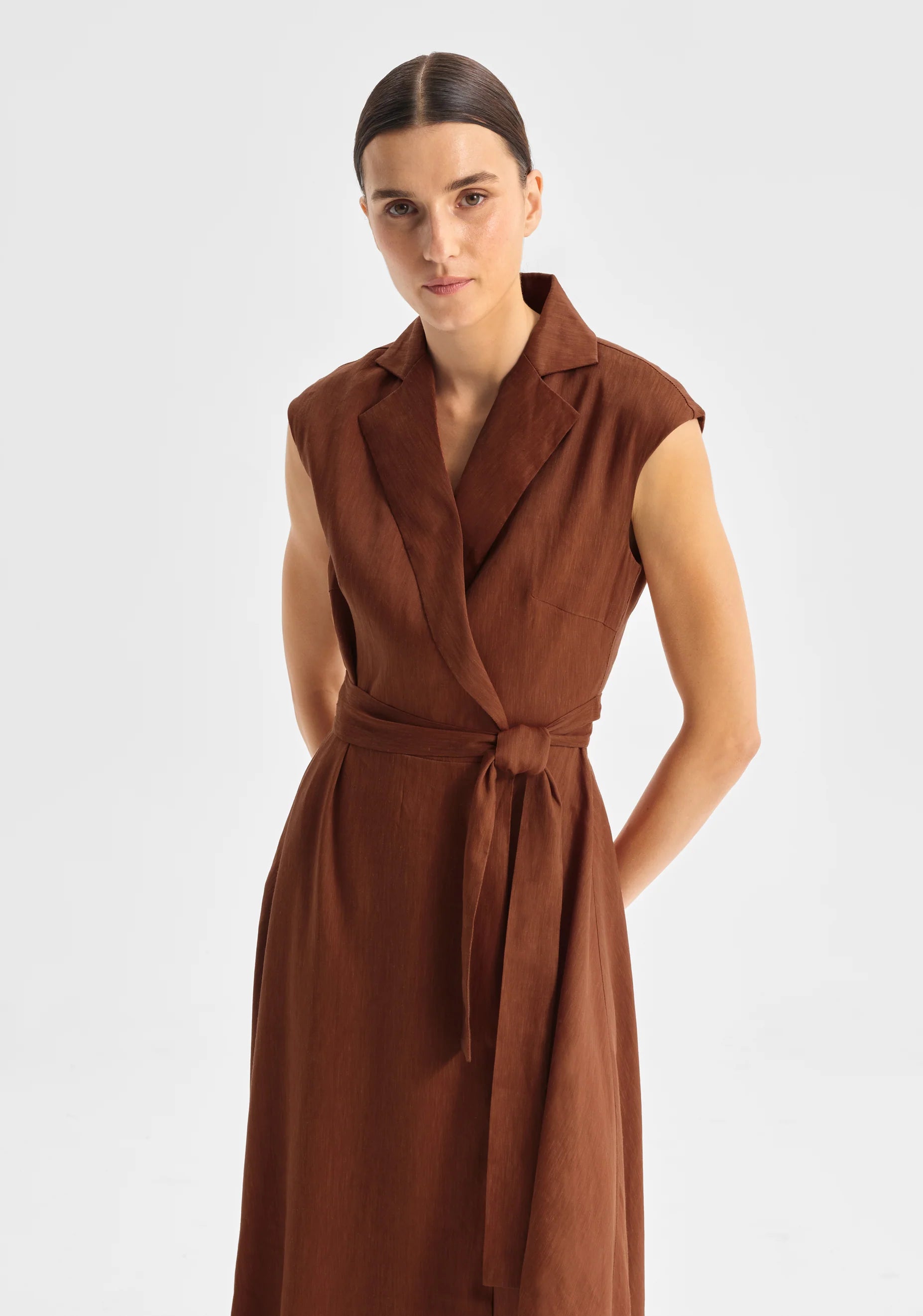 Morrison Vera Wrap Dress - Hazel