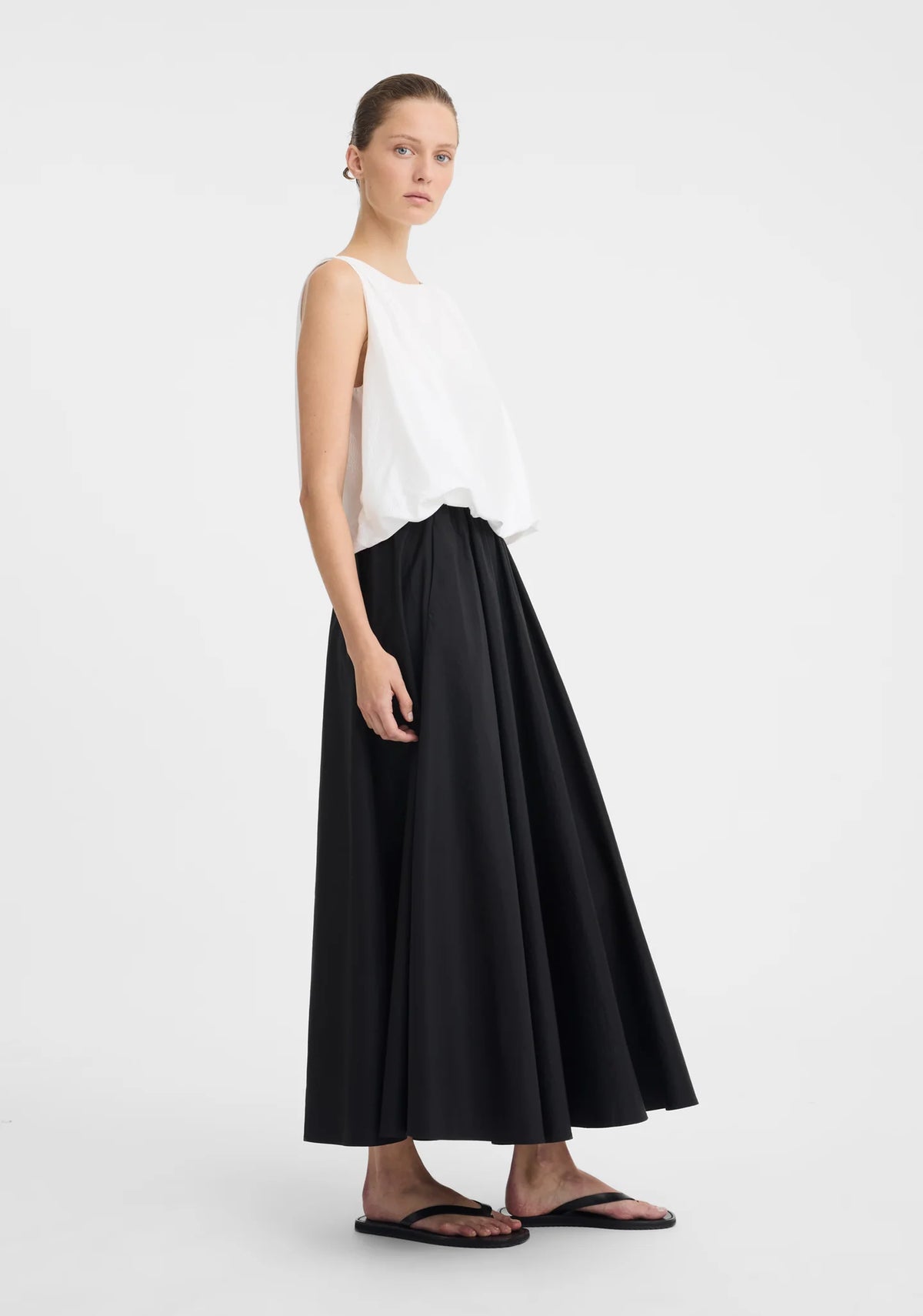 Morrison Coco Taffeta Skirt - Black