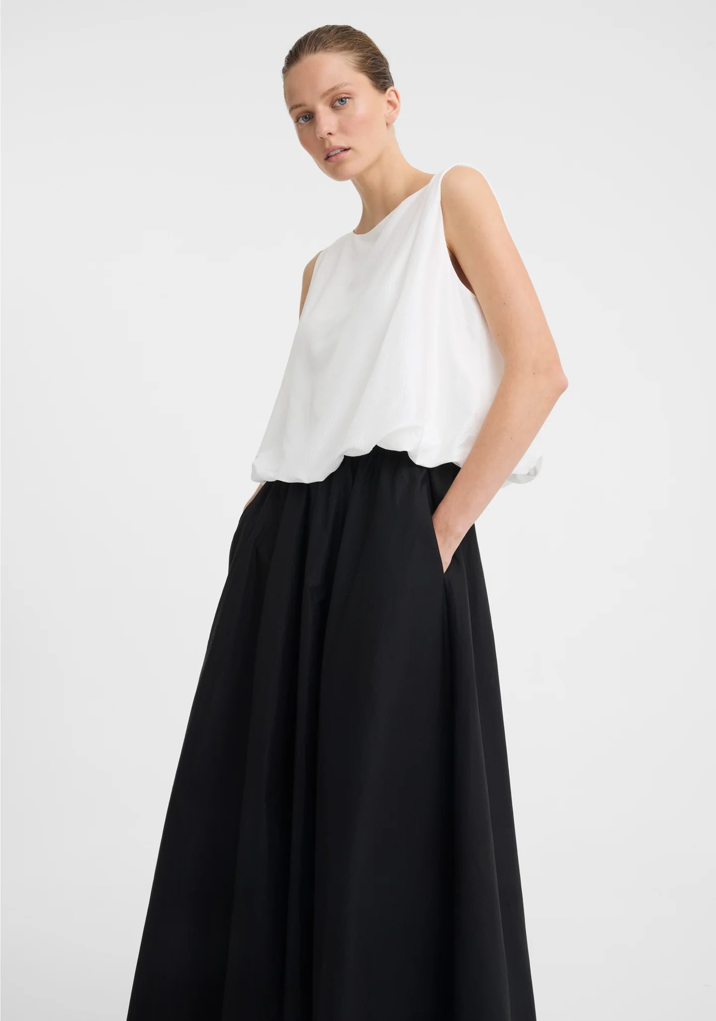 Morrison Coco Taffeta Skirt - Black