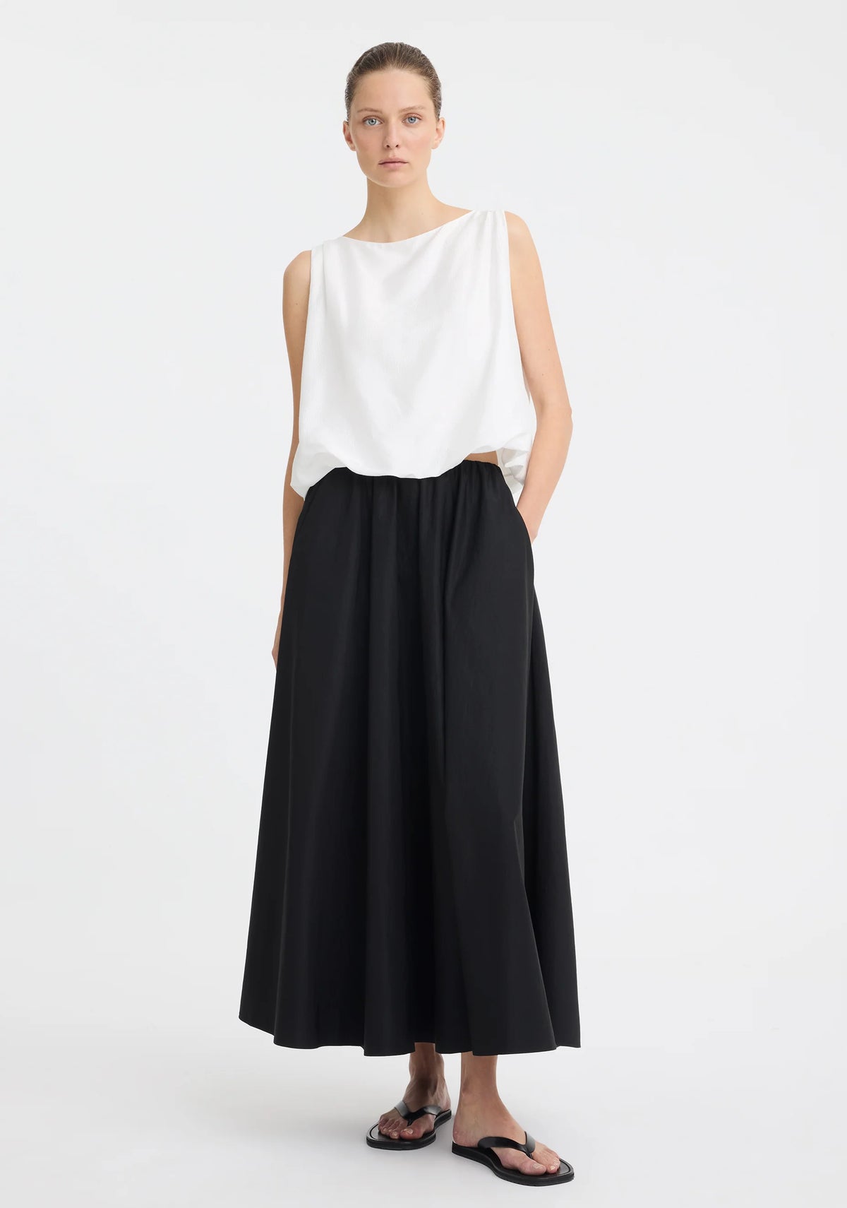Morrison Coco Taffeta Skirt - Black