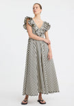 Morrison Marina Scrallop Maxi Dress - Stripe