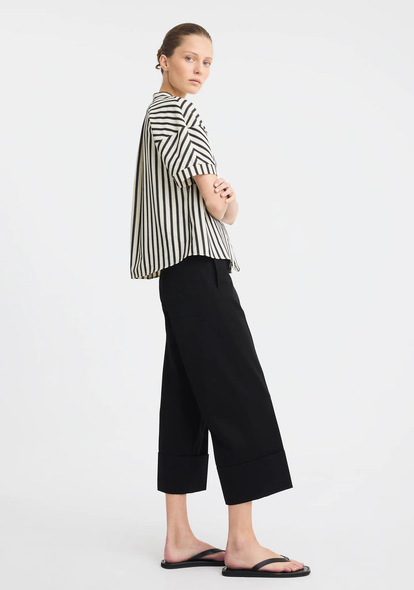 Morrison Martine Cuffed Pant - Black