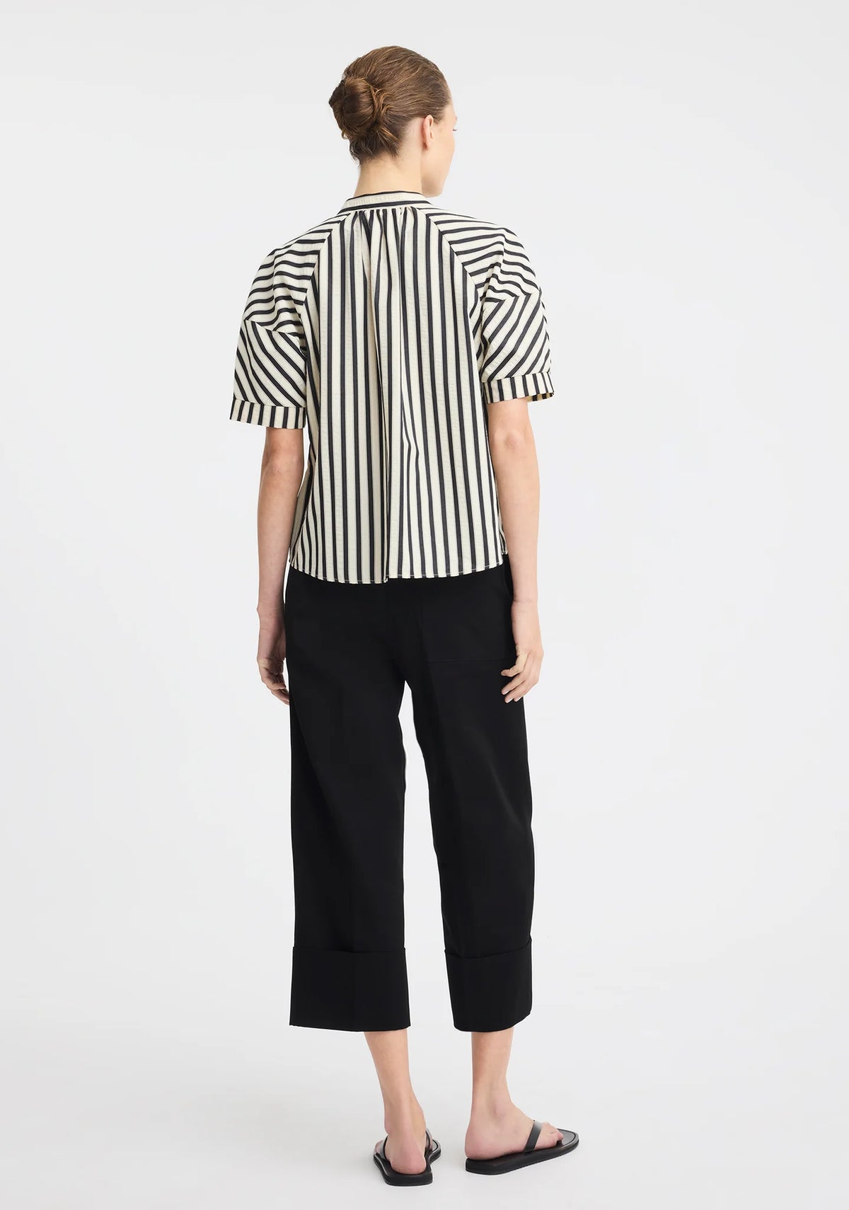 Morrison Martine Cuffed Pant - Black