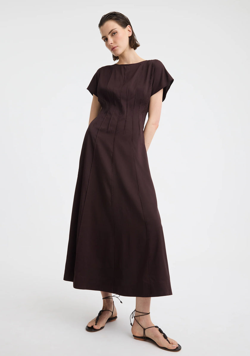 Morrison Marina Penelope Dress - Chocolate