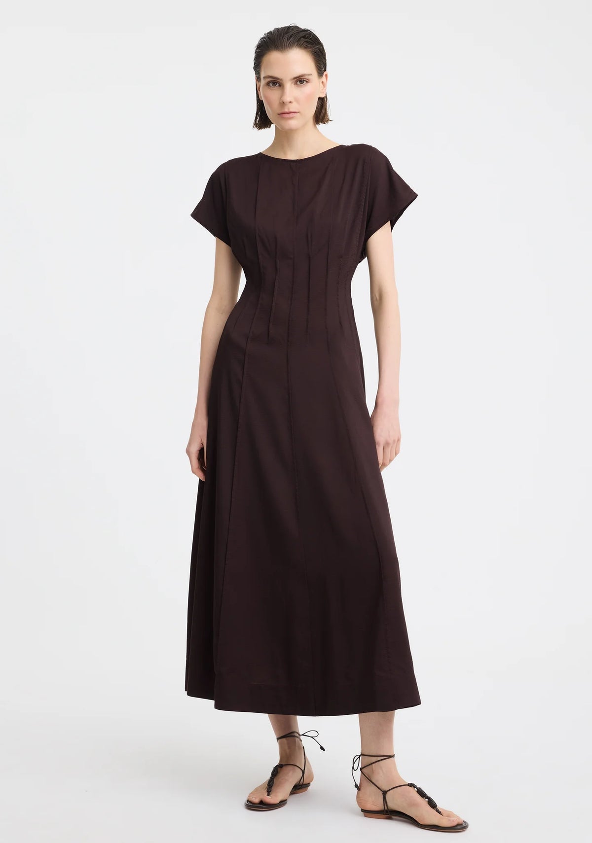 Morrison Marina Penelope Dress - Chocolate