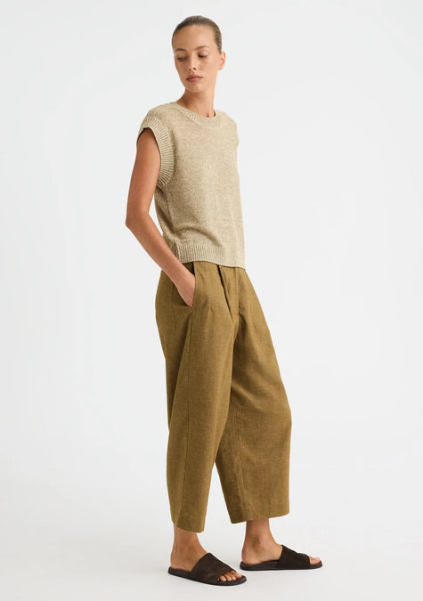 Morrison Renata Sleeveless Knit - Oat