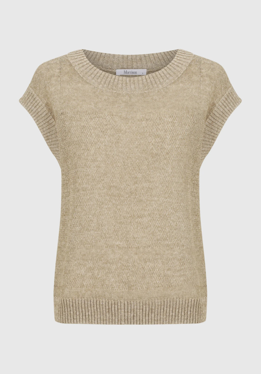 Morrison Renata Sleeveless Knit - Oat