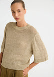 Morrison Renata Knit Tee - Oat