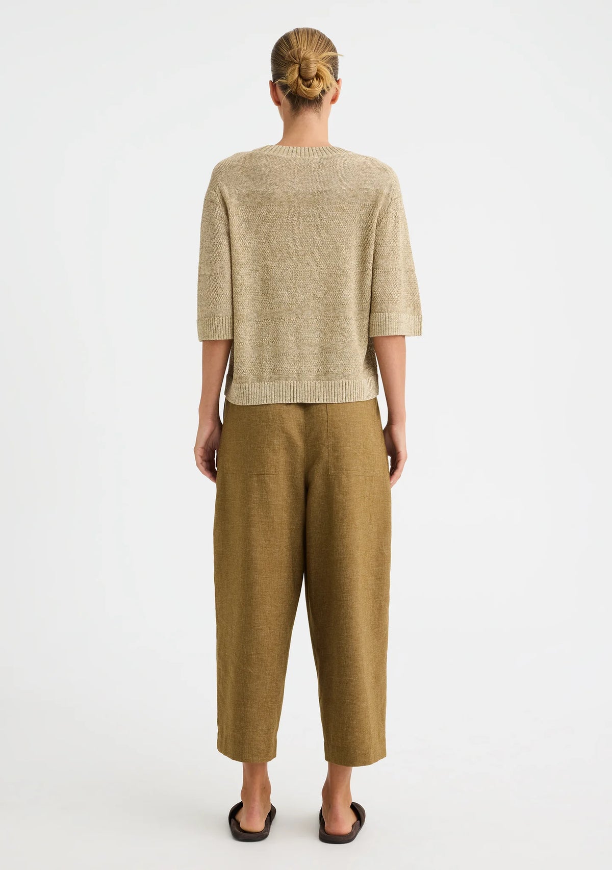 Morrison Renata Knit Tee - Oat