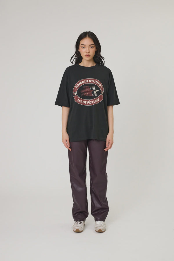 Remain Starlet Tee - Washed Black