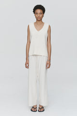 Marle Nya Vest - Ivory