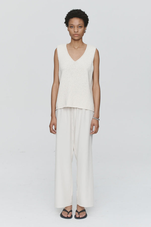 Marle Nya Vest - Ivory
